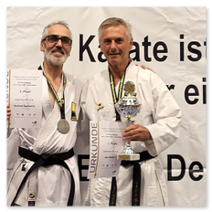 Uwe Rehnert gewann Gold in der Kategorie Master Ü 55 bis 80 kg. 